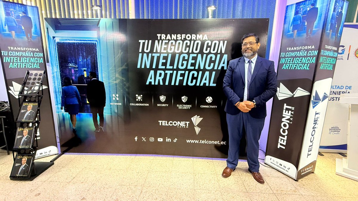 Telconet Latam aporta al desarrollo del talento joven y la vinculación entre la academia y la empresa privada.

El Ing. Xavier Banchón, Subgerente Comercial Corporativo de Telconet Latam, participó como jurado calificador en el Digital Showcase 2026 de la Facultad de Ingeniería