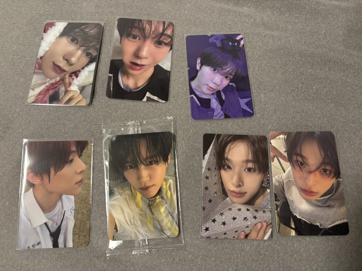 xujhqc's tweet photo. NCT WISH nctwish ウィシ ode to love 交換 トレカ 特典 初回限定 TT 制服

譲 リョウ、リク、シオン、ジェヒ、サクヤ(複数交換⭕️)

求 ユウシ 画像💖 同異種(ポスカは同種のみ)

都内手渡しor11日ペンミ手渡しor郵送

お気軽にお声掛けください🙇‍♀️ https://t.co/voK8z8xFlH