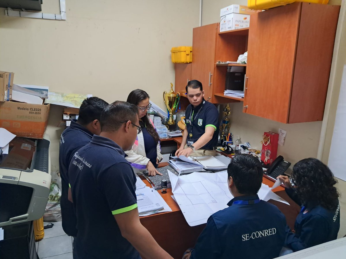 ConredGuatemala's tweet photo. #Guatemala Continúa el acompañamiento técnico para la correcta aplicación de la #NRD2 en proyectos de edificaciones e instalaciones de uso público y privado. Por ello, se brindó asesoría a personal de la Municipalidad de Santa Catarina Pinula y Municipalidad de Villa Canales. https://t.co/p0KWqw2Jy0