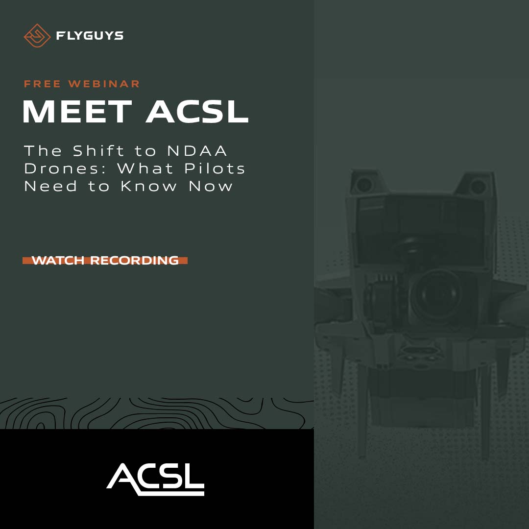 Missed our webinar with @acslusa? Here’s a quick recap.
We explored how NDAA-compliant drone platforms are reshaping client requirements and why pilots equipped with compliant solutions are gaining a competitive edge.
Key takeaways:
🔸Demand for alternative drone solutions is