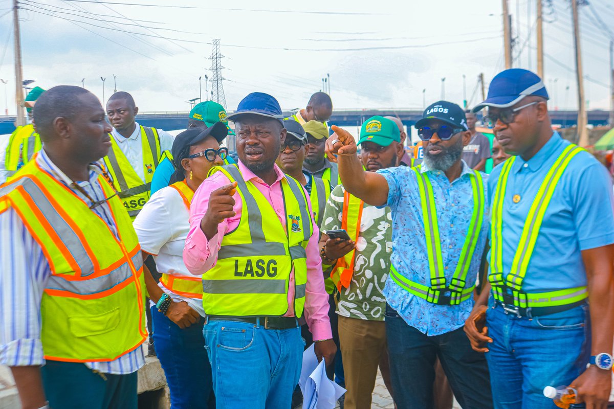 Lagos State Ministry of Works and Infrastructure tweet media