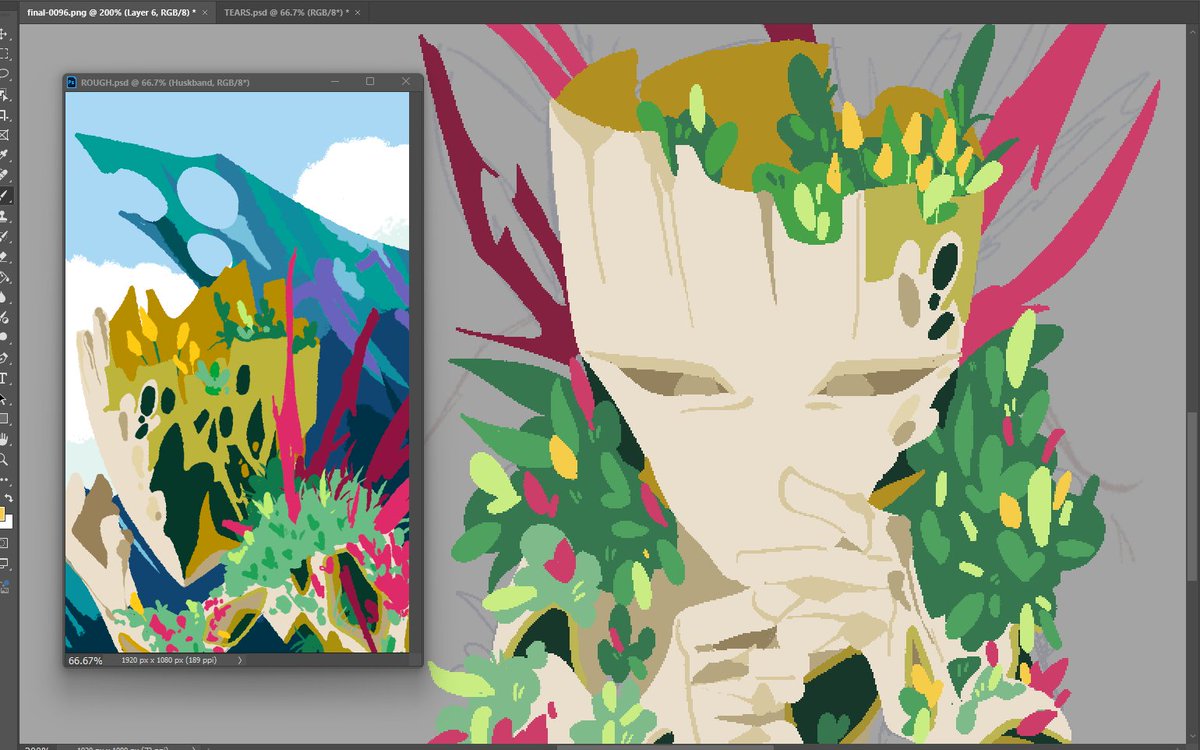 MariaClaespi's tweet photo. These kinds of brush strokes actually look cleaner, it's kinda satisfying lmao #jayvik #wednesdaywip https://t.co/LhHkI64Iop