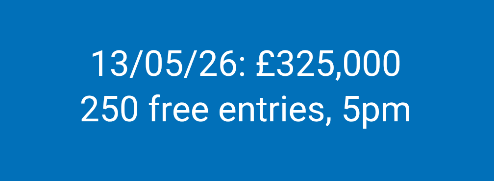 CashRegAmount's tweet photo. 325k in another Wednesday draw.  250 free entries. 

https://t.co/BovrCcssYy https://t.co/rOSFxH3PLe