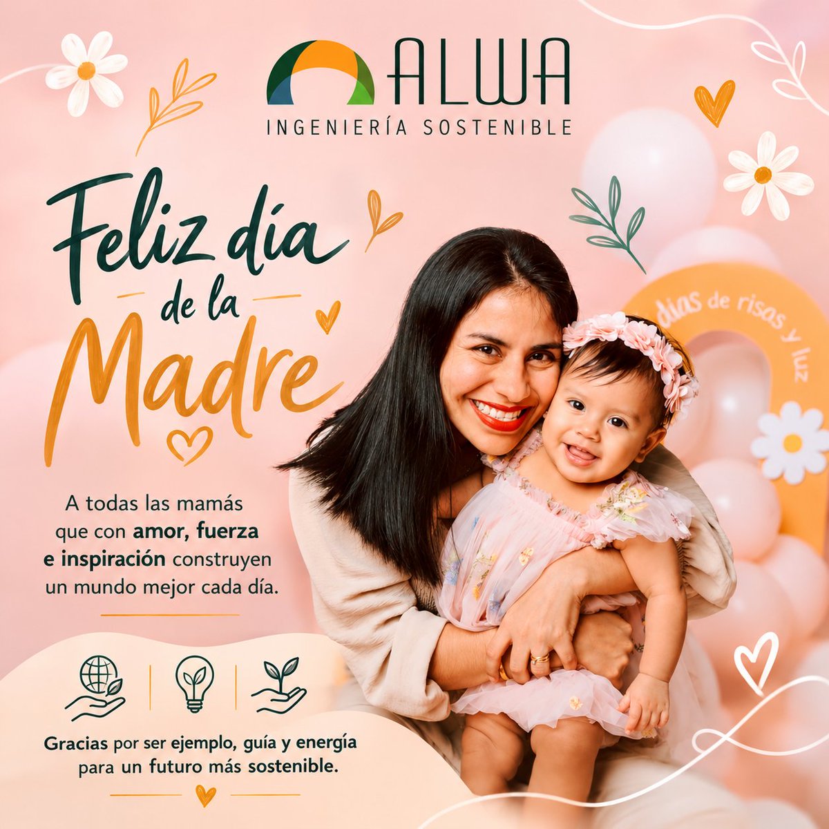ALWAtweet's tweet photo. En Alwa celebramos a todas las madres que, con amor, fortaleza y dedicación, inspiran cada día un futuro mejor.💚
Gracias por ser guía, impulso y corazón en cada hogar y en cada sueño.
✨ ¡Feliz Día de la Madre! https://t.co/V69AlFf4EO