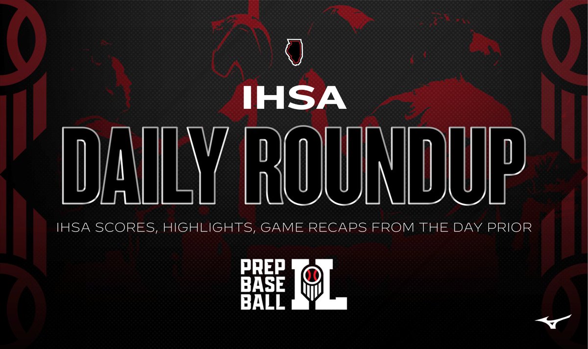 PrepBaseballIL's tweet photo. 𝐈𝐇𝐒𝐀 𝐃𝐚𝐢𝐥𝐲 𝐑𝐨𝐮𝐧𝐝𝐮𝐩: 𝐌𝐚𝐲 𝟕𝐭𝐡 🔁 

+ Loyola Academy walks off No. 10 Mount Carmel with a single from Anthony Reavy. 

+ Marist takes down No. 2 Lincoln-Way East.

🔗:  https://t.co/zA1uGj77ZH https://t.co/iYHWAFHcfx
