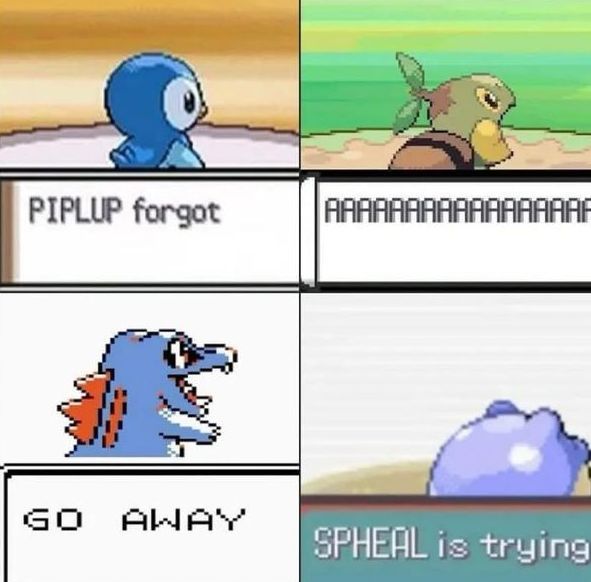 pokemon_psts's tweet photo. The four horsemen of anxiety https://t.co/QtaqgNibFy