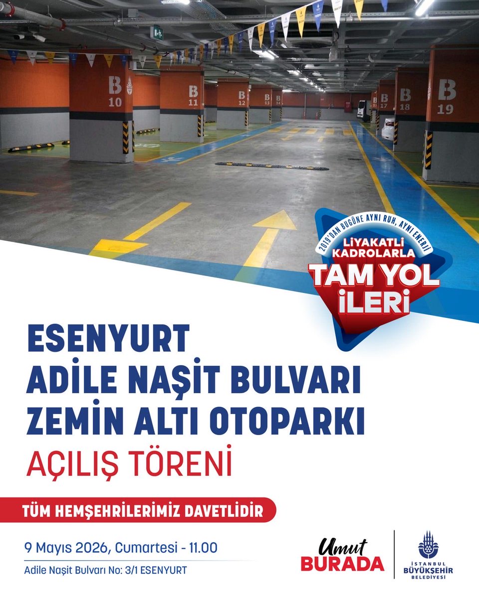 İstanbul Büyükşehir Belediyesi tweet media