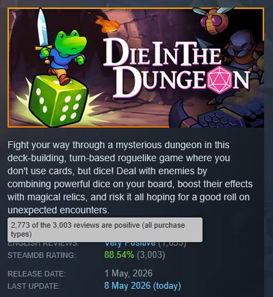 Die in the Dungeon 🐸1.0 OUT NOW🐸 tweet media