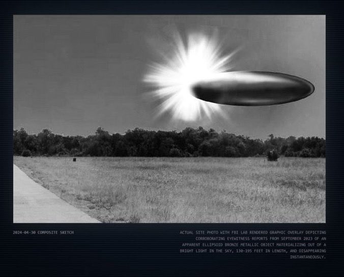 The UFO files keep getting freakier.