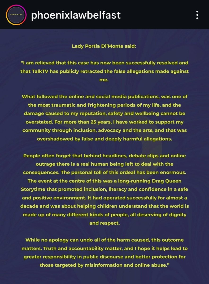 LadyPandMe's tweet photo. Thank u @PhoenixLawHR &amp; @TalkTV I appreciate this apology &amp; retraction it matters,

Reckless words from powerful platforms can have devastating real life consequences on people's lives and livelihoods,

 Difference is Dangerous...
But Words Can Be! https://t.co/YNMaqHN8ct
✌️&amp; 💖 https://t.co/27dPrTA9TB