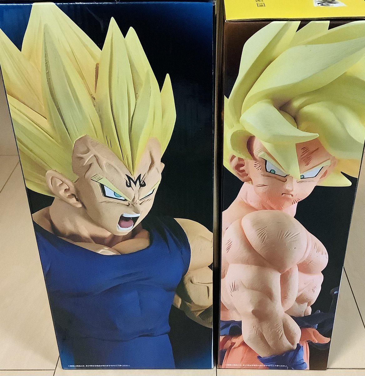 Gk8Fb's tweet photo. ← B C 狙いで俺の31ぺり　　→Ａ賞狙いの妻の2ぺり

#ドラゴンボール一番くじ https://t.co/OBuoEB1qjF