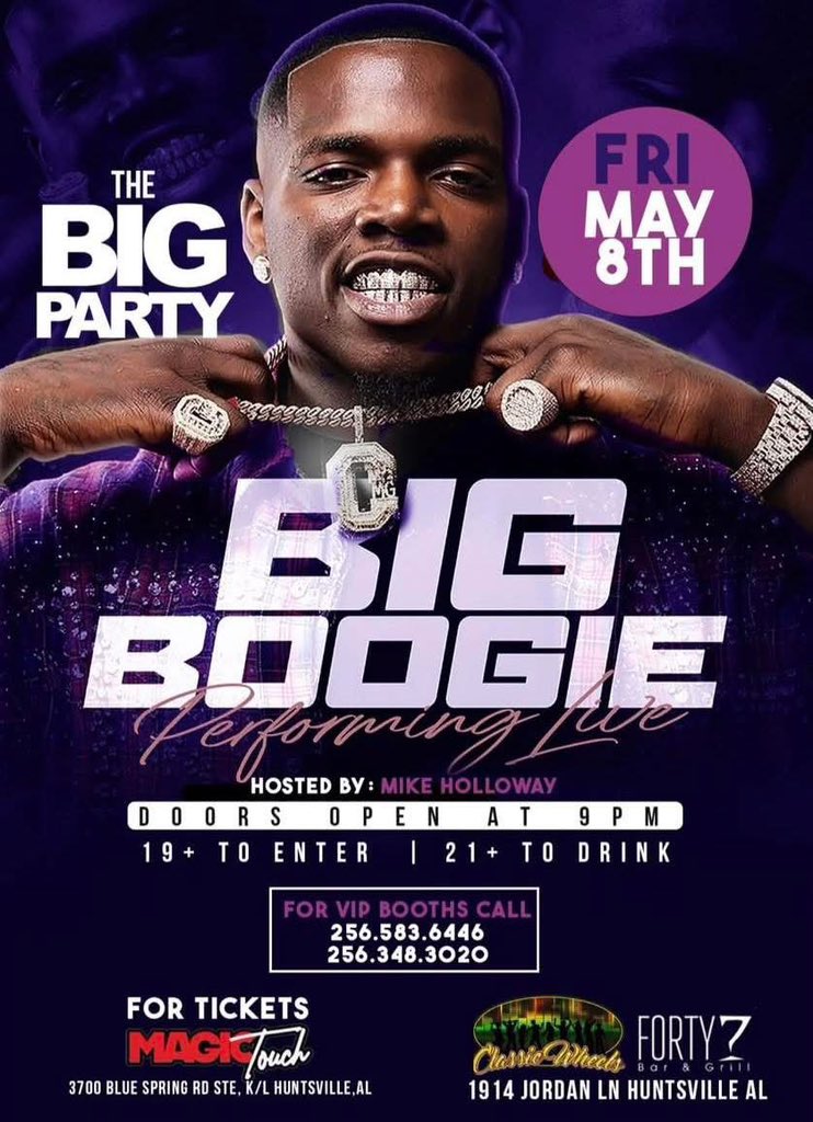 Big Boogie tweet media
