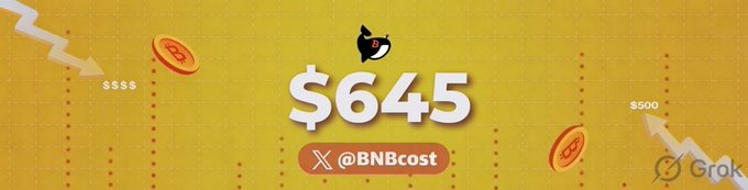 BNB price (@BNBcost) / Posts / X