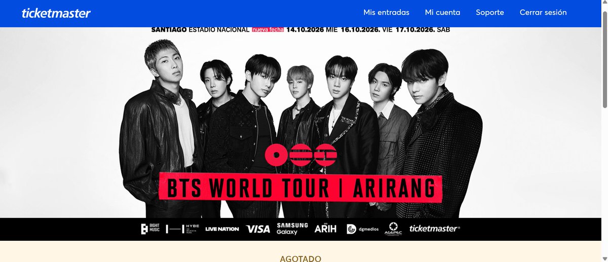 Vicente⁷🏳️‍⚧️🇨🇱 VERÁ A BTS 14/10~17/10 tweet media