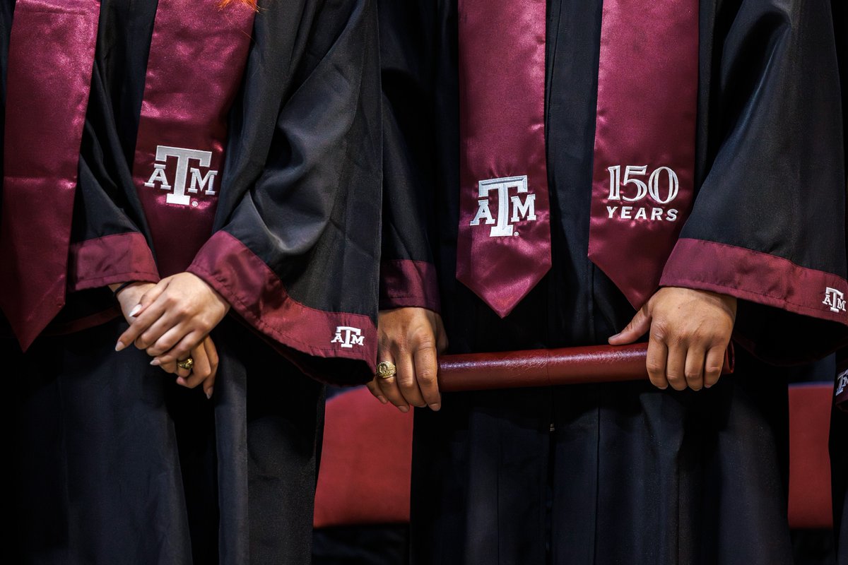 From the first day in Aggieland to this unforgettable milestone, the Class  of 2026 has reached the finish line together. A moment years in the making,  and one we've all been waiting