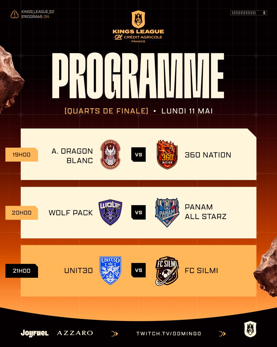 FCSilmi's tweet photo. N’oubliez pas : notre quart de finale se joue LUNDI à 21h ! https://t.co/GiC4xRk6az