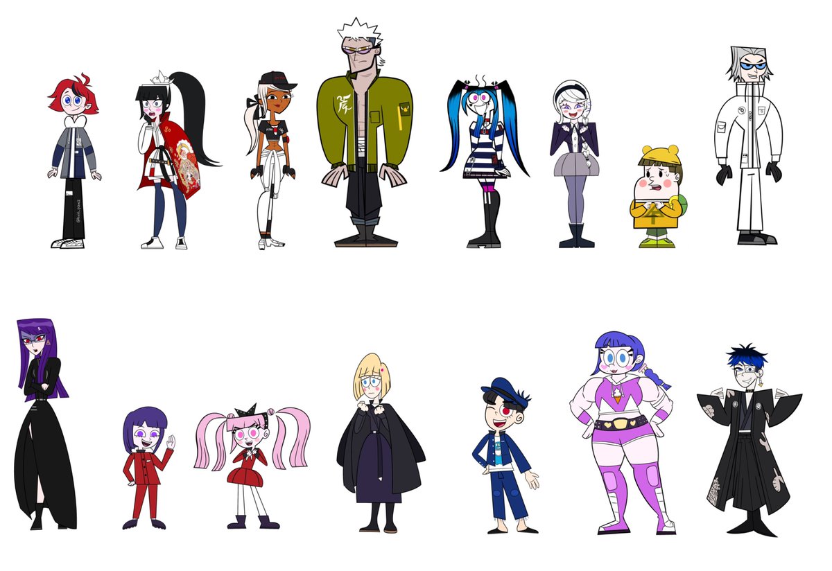 And these are the last two groups. The Hundred Line cartoon series is ...