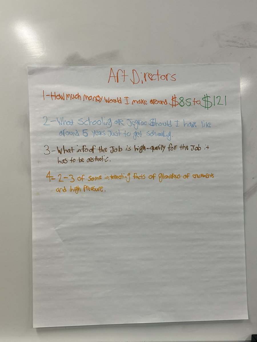 AHolzen's tweet photo. 1109 finishing year strong w/Future Me projects- career assessments, researched, did the math, made budgets &amp; now ready to share what their future me will be doing! 
 @MCHS_Rams https://t.co/EoOrMfEoPf