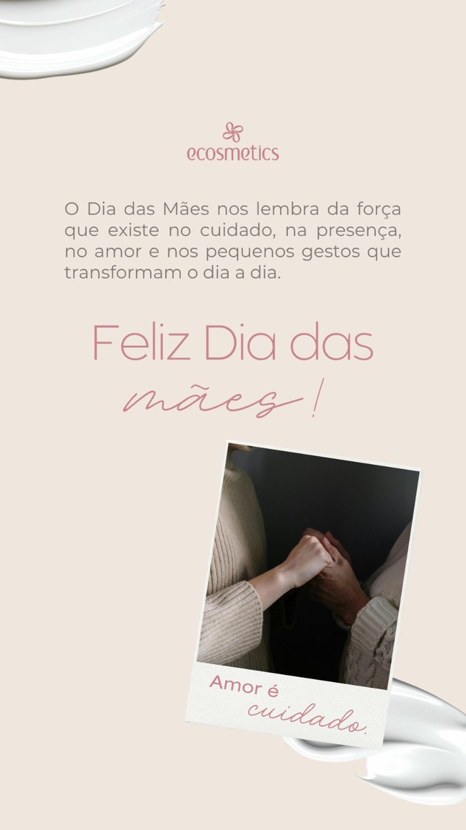 ecosmeticsloja's tweet photo. Feliz dia do: se eu for aí e encontrar você vai ver só!
Feliz dia das mães, elas são quem sustentam tudo! ❤️ https://t.co/RWlg7Ctzps