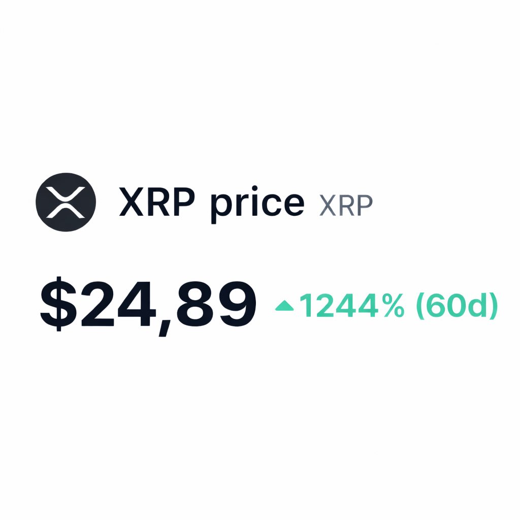 $XRP to $20+ in 2026 🙂

Sounds crazy now… until it happens 🔥🙌