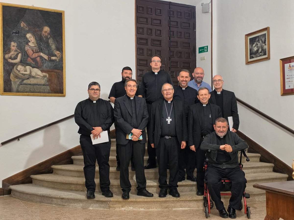 Encuentro en el Arzobispado de Toledo, con los capellanes de hospitales, de la Archidiócesis de Toledo.