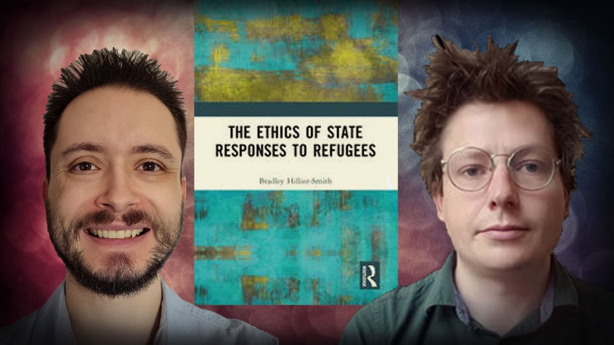 TheDissenterYT's tweet photo. New episode (1251), with Dr. Bradley Hillier-Smith. We talk about his great book, The Ethics of State Responses to Refugees. #Philosophy #politics #ethics 

YouTube: https://t.co/He0D2kyfg0
Podcast: https://t.co/0oO1nAwX0S https://t.co/tKIoivfTbZ
