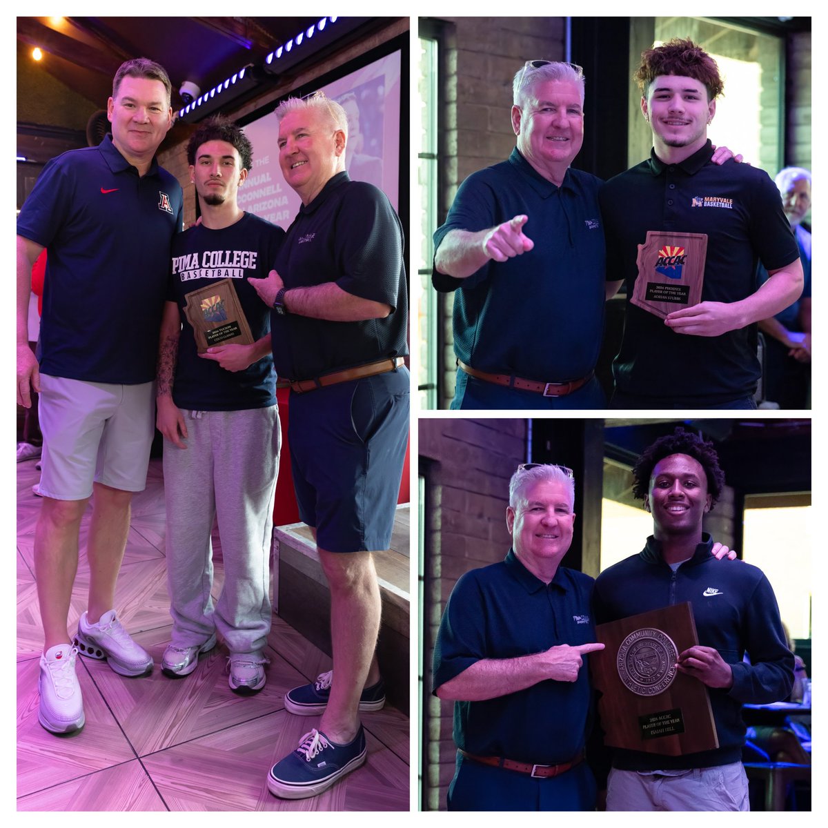 SVanLatum's tweet photo. 27th Annual Southern AZ Coach of the Year awards.  

@AllSportsTucson 
@PimaAthletics 
@PimaMens_bball https://t.co/2c2pfObJLz