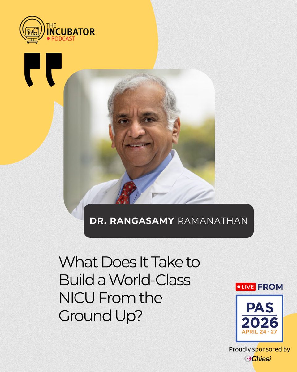 nicupodcast's tweet photo. Recorded Live at #PAS2026! 

🎙️ Do We Even Know What a Healthy Preterm Gut Looks Like on Ultrasound? Dr. Indrani Bhattacharjee 
https://t.co/9rROzdJMix

🎙️ How Did One NICU Take 22-Weeker Survival From 12% to 72%? Dr. Thais Queliz 
https://t.co/Zki1EBK7vS

🎙️ What Does It Take to Build a World-Class NICU From the Ground Up? Dr. Rangasamy Ramanathan 
https://t.co/55ZKxac4Y0

🎙️ When Is the Right Time to Talk to a Family About a Tracheostomy for BPD? Dr. Jonathan Levin & Dr. Kristen Leeman 
https://t.co/WCPIBT77Cq