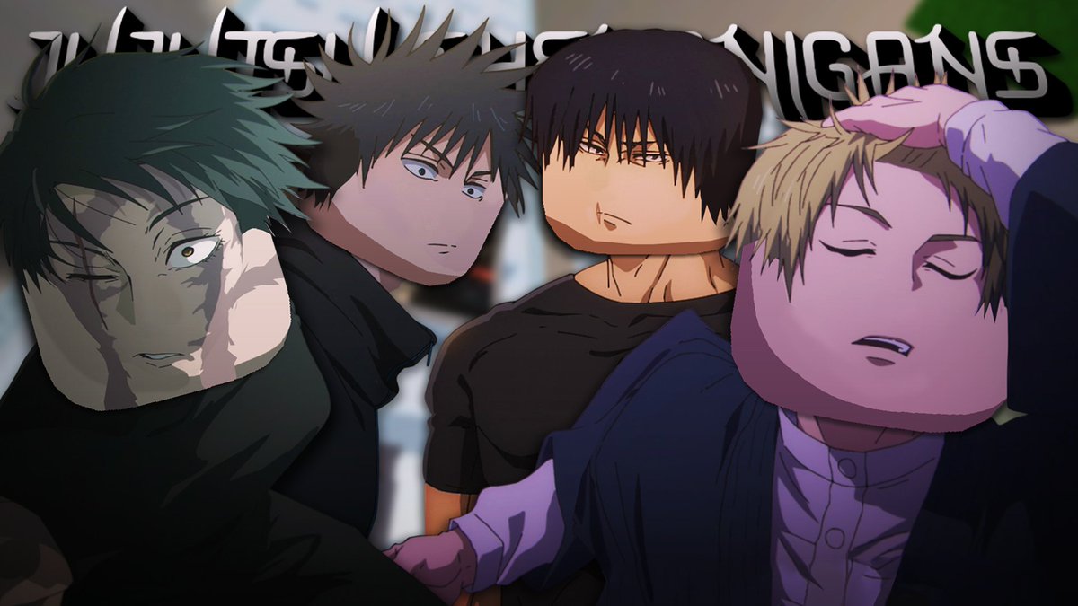 ElRaiFanduber's tweet photo. NUEVO VIDEO DE LOS ZENIN EN JUJUTSU SHENANIGANS!
https://t.co/spjSpjlYH5
#jujutsukaisen https://t.co/qUEyYBnCki