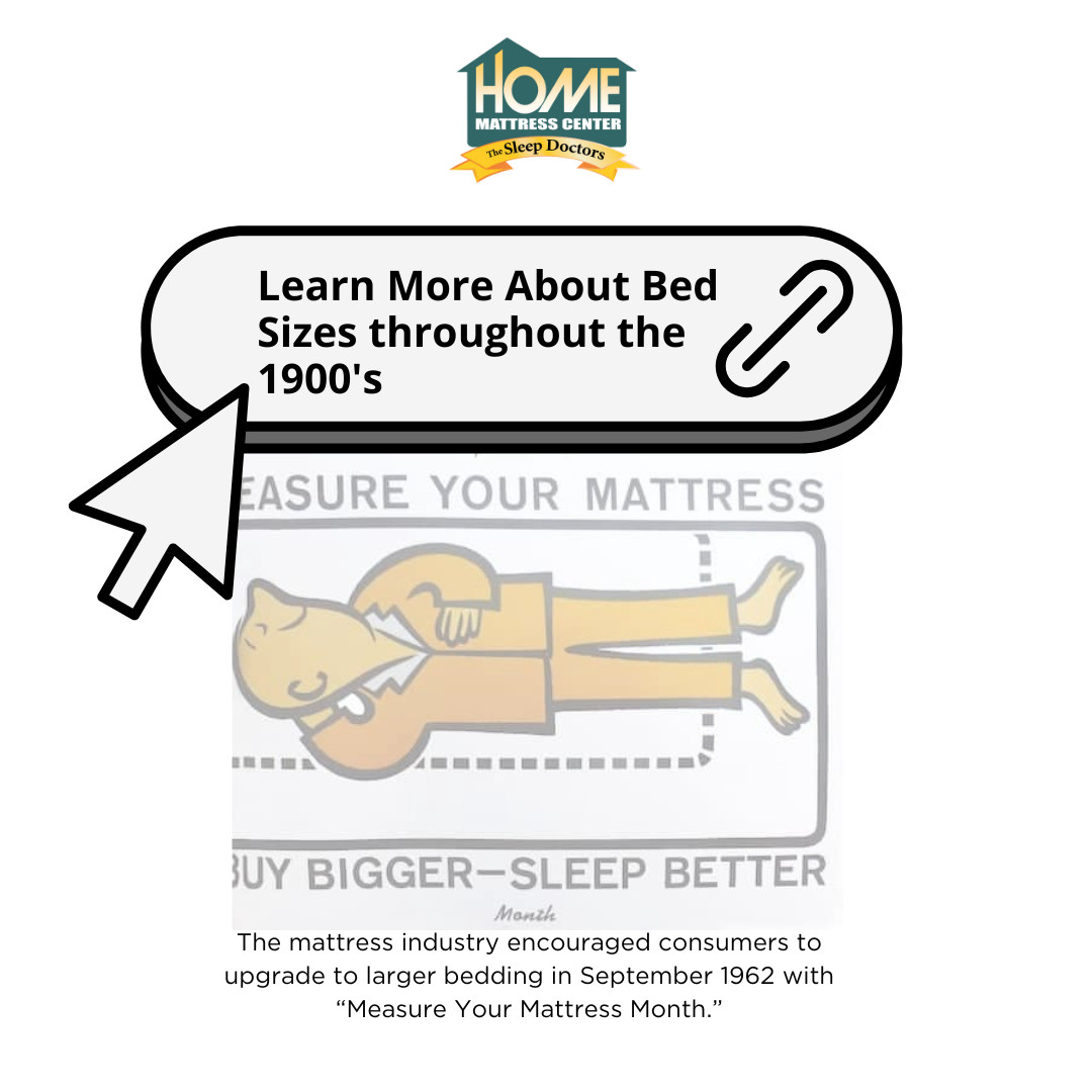 TheSleepDoctors's tweet photo. Very Interesting article 

In 1953, king-size bedding represented less than 1% of overall bedding sales in the United States. In 1961, it had risen to 5.5% and just a year later, it accounted for 10% of sales. Big gains, indeed.

https://t.co/Ip1B5yaJTJ https://t.co/F2dC18CHCI