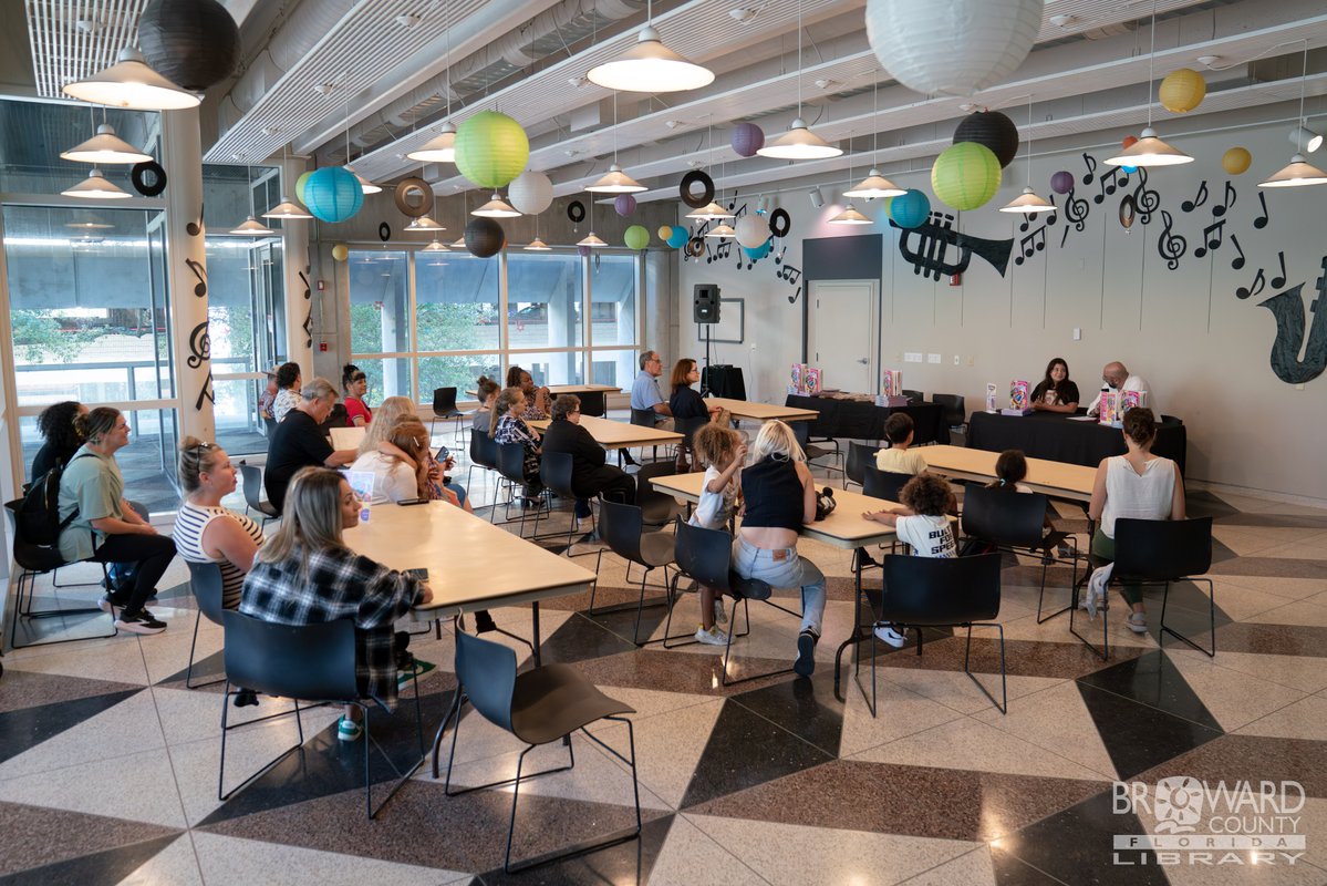 Broward County Library tweet media