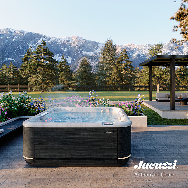 The Jacuzzi® J-508L™ = a truly immersive/intuitive spa experience. Thoughtfully designed with seating options for up to 7, with full-body lounge, dual illuminated waterfalls, exclusive Infrared + Red Light therapy &amp; top-of-the-line hydro jets. 

👉 Info: johnsonpoolandspa.com/j508l