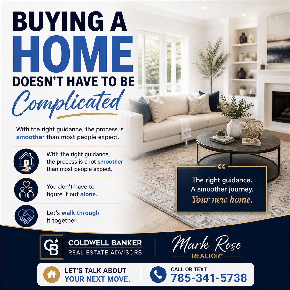 MarkRoseRealto1's tweet photo. Buying a home can feel overwhelming—but it doesn’t have to be.
With the right guidance, the process becomes a lot more manageable and a lot less stressful.
Mark Rose Coldwell Banker Real Estate Advisors 785-341-5738
#MHK #RealEstate #Manhappiness  #FirstTimeBuyer https://t.co/786ZLfpeOn