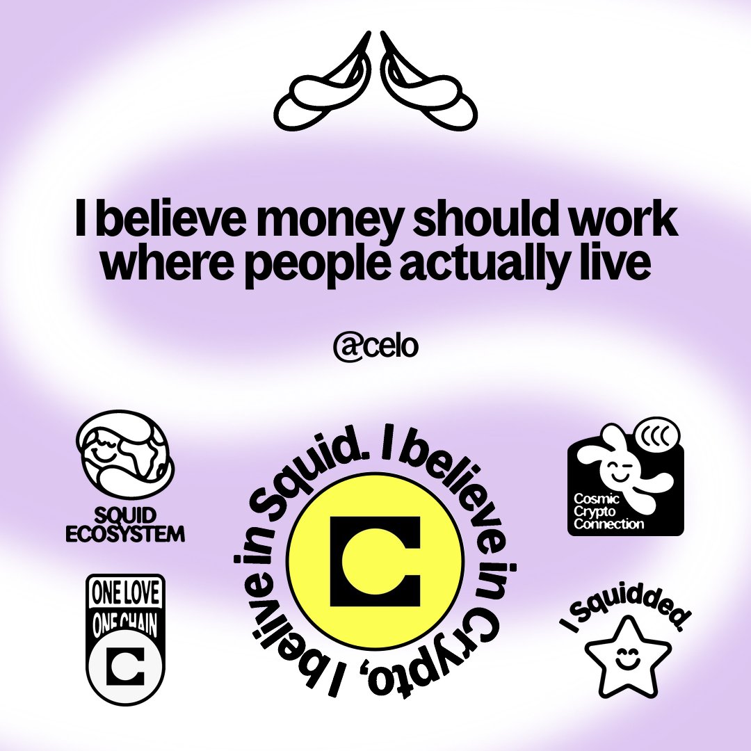 Celo's tweet photo. We believe in creating the conditions of prosperity for all.

Everyone, everywhere should have access to efficient and affordable financial solutions.

What do you believe in? https://t.co/P0pxSL4fIk