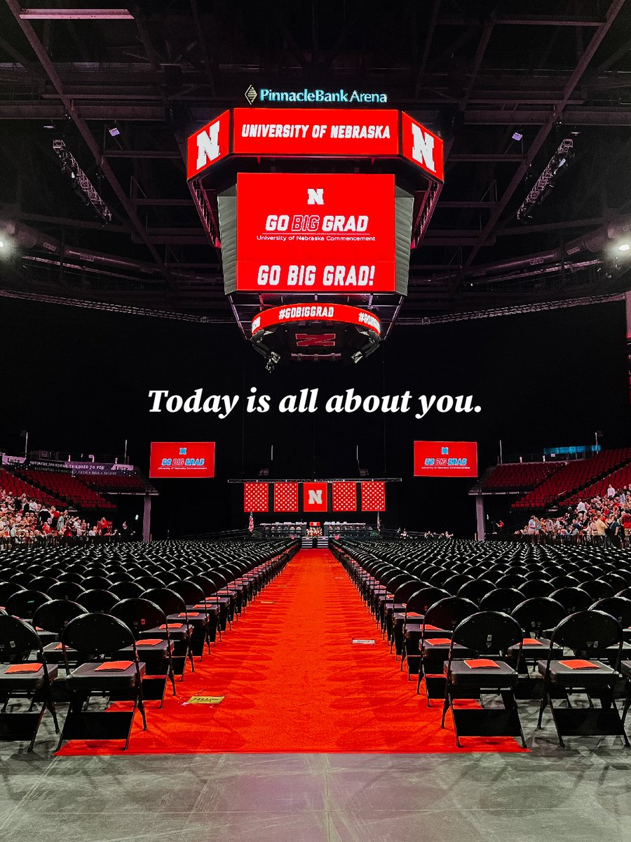 UNLHealthCenter's tweet photo. Congratulations to the graduates receiving their degrees this weekend! We wish you the best of luck in whatever comes next ❤️ #GoBigGrad https://t.co/AHLaAmsUBr