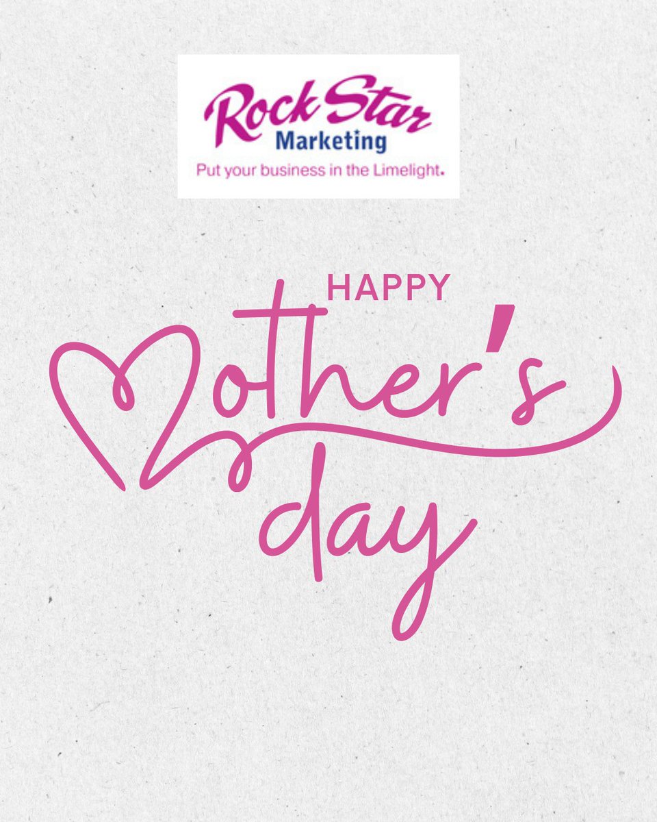 Moms are the original rock stars. 💗

This Mother’s Day, Rock Star Marketing celebrates the women who lead with love, shine through challenges, and make others feel seen and supported.
Happy Mother’s Day.

Visit us: rockstar-marketing.com
.
#RockStarMarketing #MothersDay
