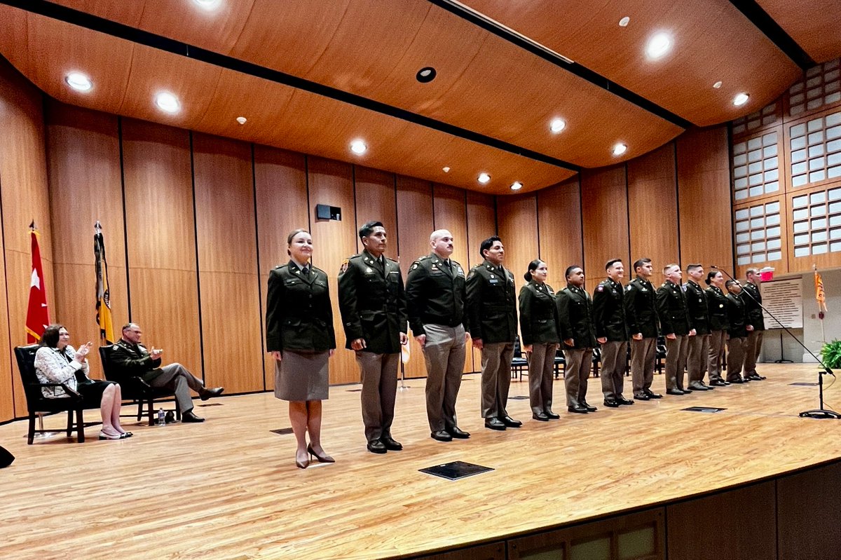 Campbell_CAS's tweet photo. Campbell University Army ROTC Commissioning Ceremony.  Congratulations to the US Army’s newest Second Lieutenants! https://t.co/FN2g4fcwWI