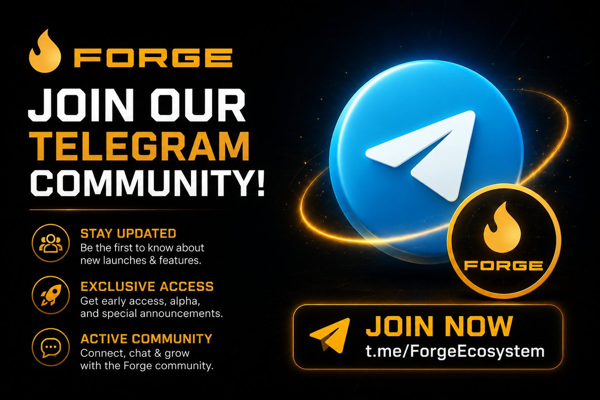 FORGE tweet media