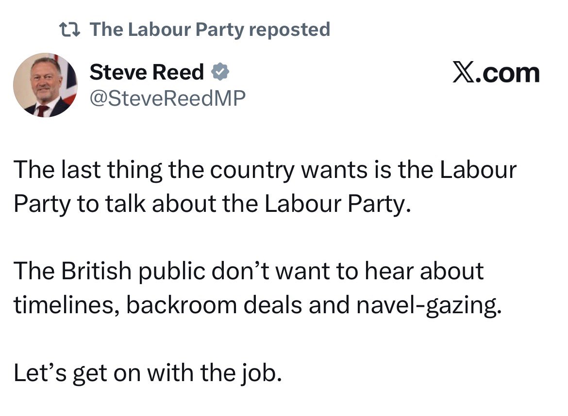 _jmac_'s tweet photo. The Labour Party social media officers are retweeting messages telling members to shut up and accept the terrible results and terrible performances of the leadership (along with the failures of the various executive committees and policy forums). Disgraceful behaviour. https://t.co/VXBcAIdcJf