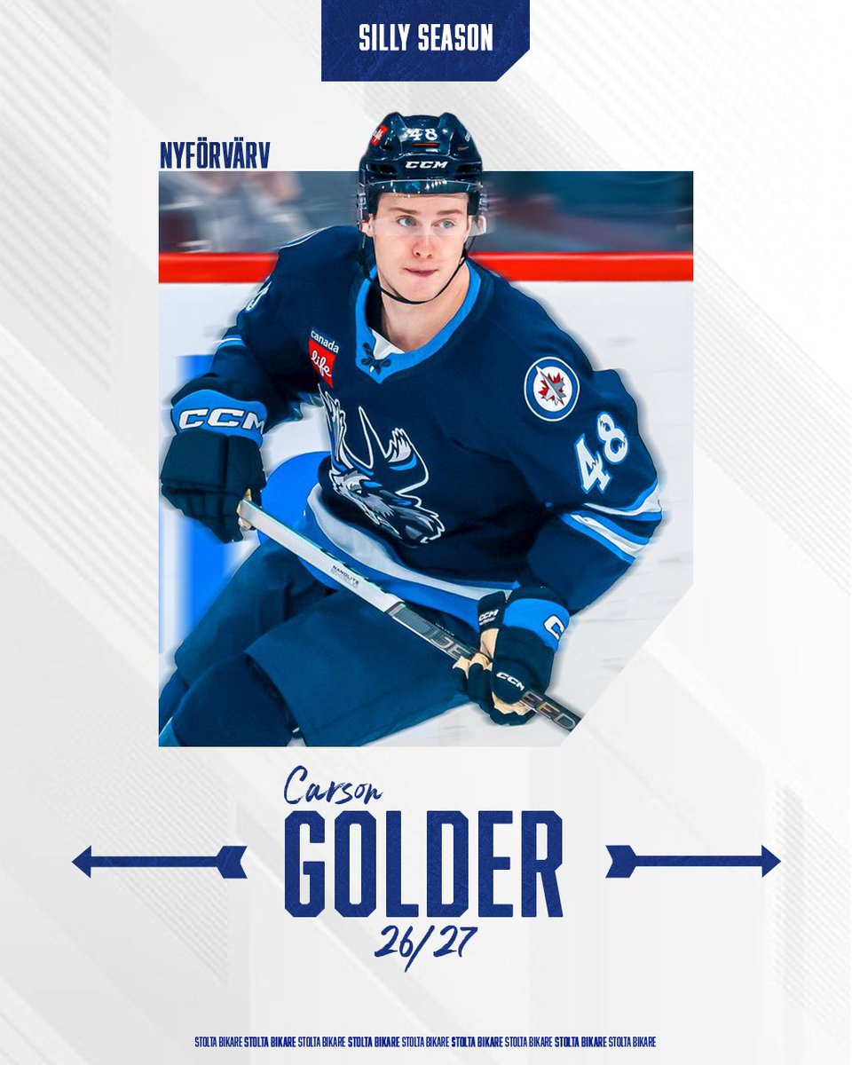 Välkommen till Bofors, Carson!💙

🗣️”Jag har kikat på laget under slutspelet och det ska bli coolt att få uppleva atmosfären i Nobelhallen” - Carson Golder

Läs mer på bikkarlskoga.se🔗
