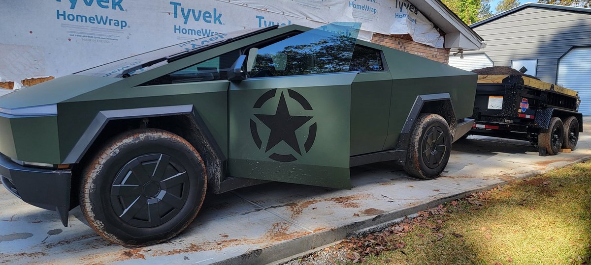 John_Corwin's tweet photo. @krassenstein I saw this in a random FB post and came to investigate. I have a CT and a Rivian. Don't bow to the fascists who don't want you to enjoy things. https://t.co/lRowvQ9lqA