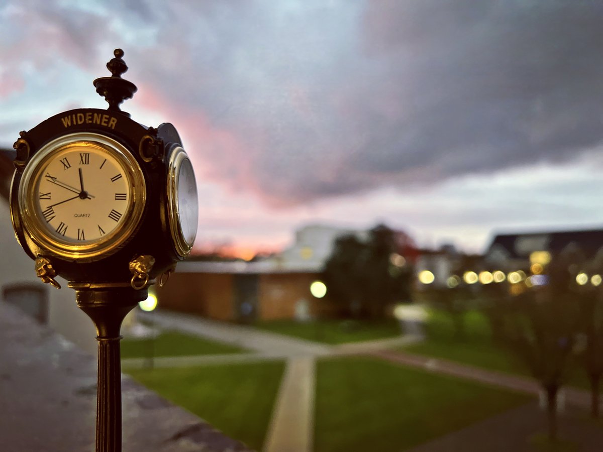 Widener University tweet media