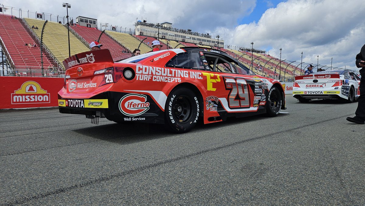 Dream come true. My first paint scheme is on track. Big thanks to <a href="/RyanGemmell23/">Ryan Gemmell</a> for the opportunity. <a href="/NEMCOMotorsport/">NEMCO Motorsports</a>