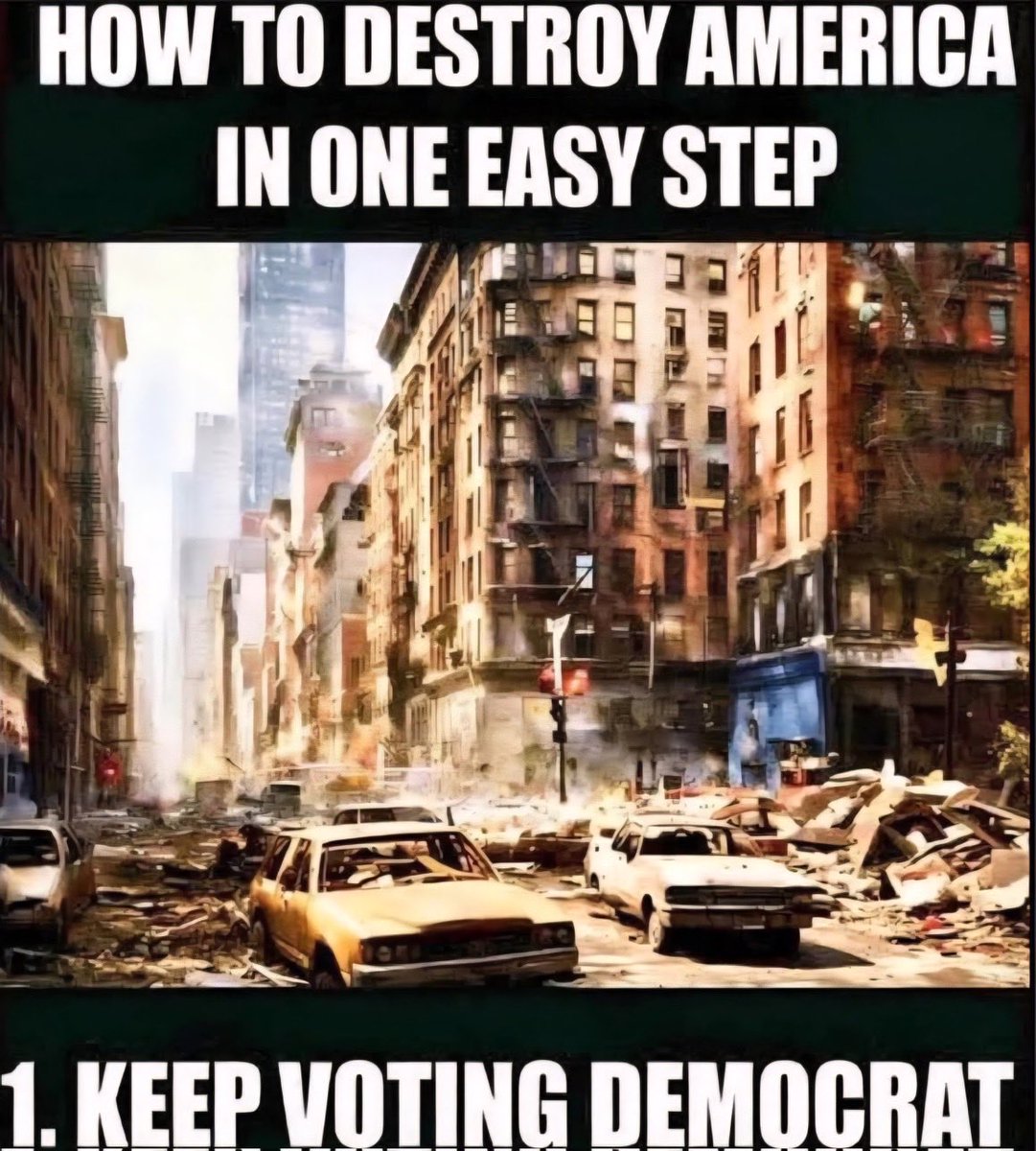 ABPosse007's tweet photo. @GOP_is_Gutless Democrats are Takers. They DO NOT care about us… Destroy everything they touch. https://t.co/7PeV6vQ8h8