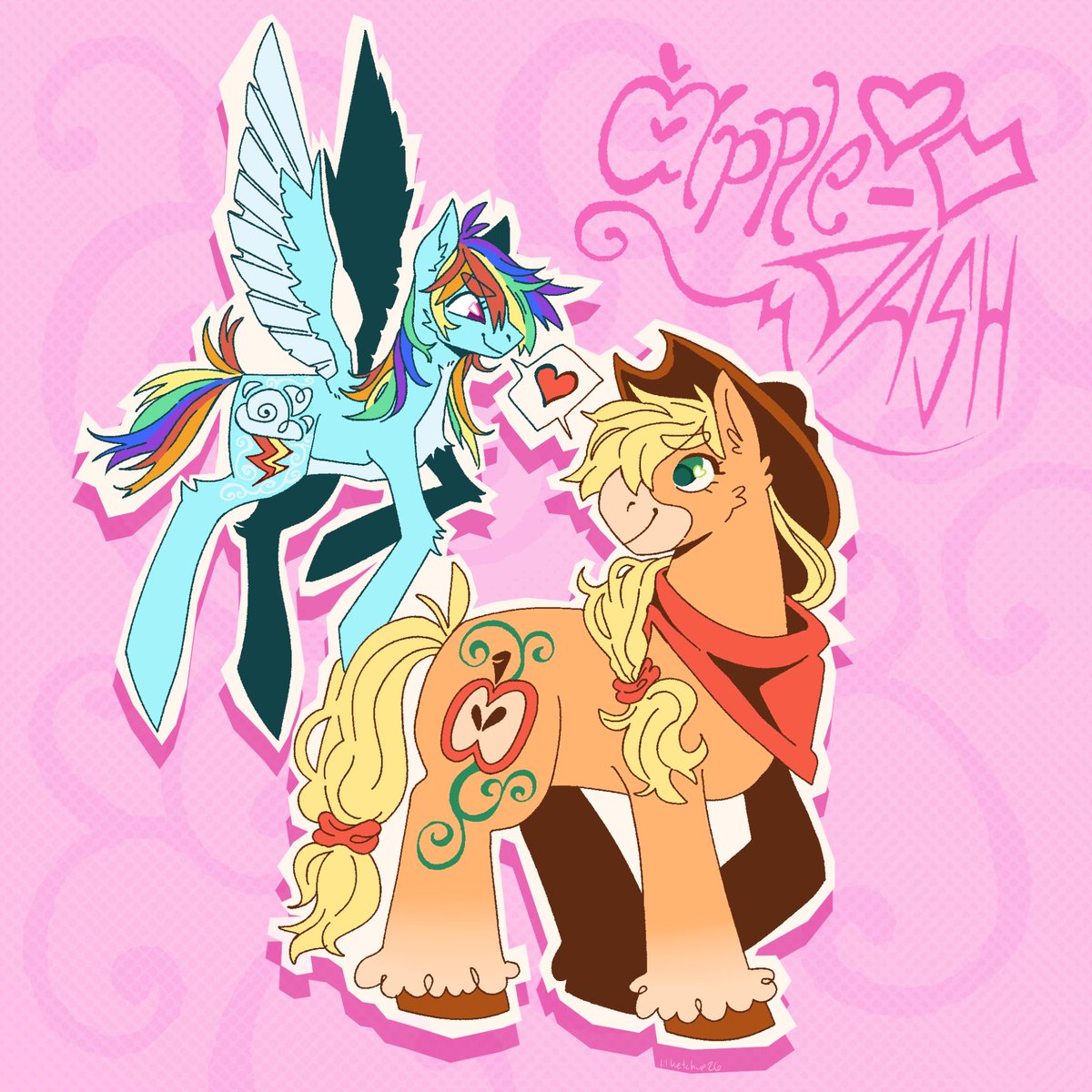lil_ketchup26's tweet photo. #mlp #yuri #appledash https://t.co/IJXgXwxmzq