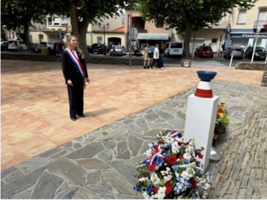 Banyuls-sur-Mer/ Cérémonie du 8-Mai : la maire (PS) refuse que la députée (RN) dépose la gerbe en hommage à celles et ceux tombés pour la France, elle le fera quand même : ce maire est indigne de la mémoire nationale !