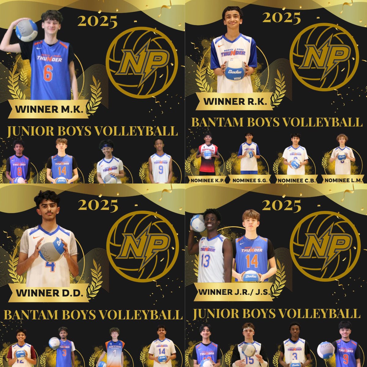 CoachLeca's tweet photo. 2025 ⭐️Fall 🏐Award Winners 🚨⚡️ https://t.co/h22GjlRMPg