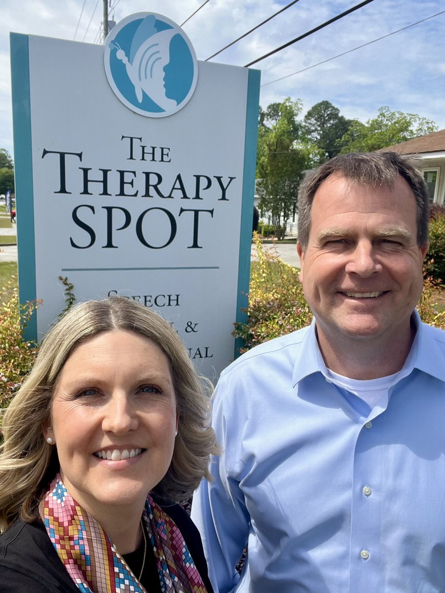 FranklinforRep's tweet photo. Today I had the opportunity to visit The Therapy Spot in Statesboro and learn more about the incredible work they do with kids in our area who need physical, speech, or occupational therapy. 

But one thing is clear after today’s visit: there is tremendous need for more therapists in Georgia - especially in rural areas. Together, we’re going to work to expand access to this valuable treatment and make sure every child in Georgia gets the help they need - no matter where they live!