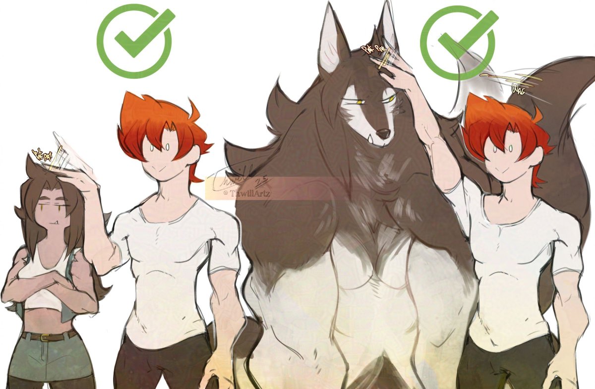 Post by ThwillArtz | Streams on Twitch on X: 🐺 ✋️