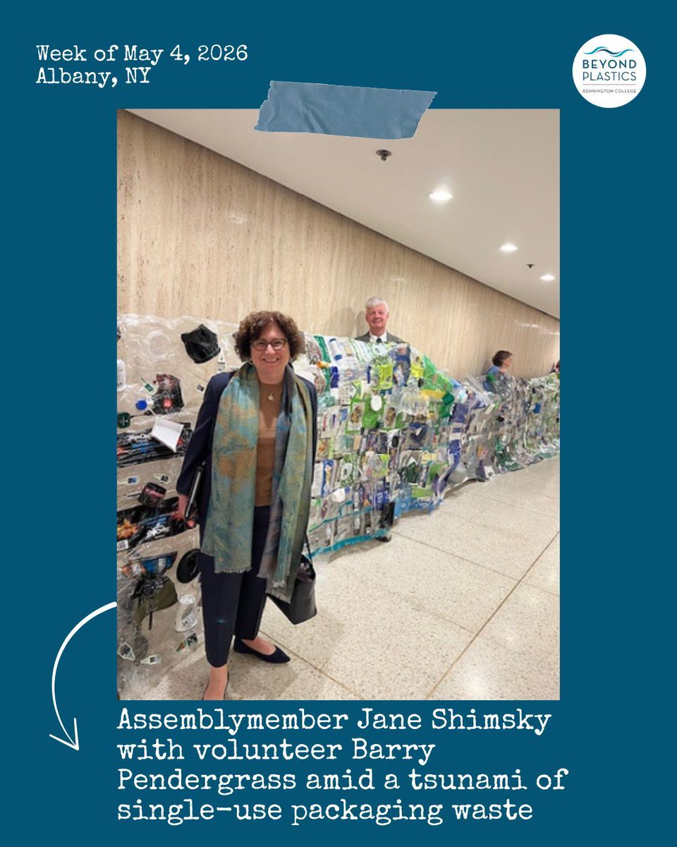 PlasticsBeyond's tweet photo. We had a busy week in Albany focused on getting the Packaging Reduction and Recycling Infrastructure Act (PRRIA) over the finish line. Thank you to PRRIA supporters @AMDanaLevenberg, @tonysimone, @ebottcher, @SenatorHarckham, and Assemblymember MaryJane Shimsky! https://t.co/ydYPH6PgBq